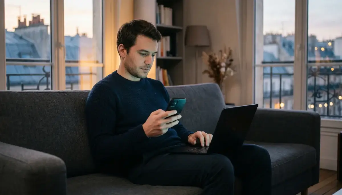 Tableau de bord Neteller et interface de dépôt d'un bookmaker agréé ANJ en France